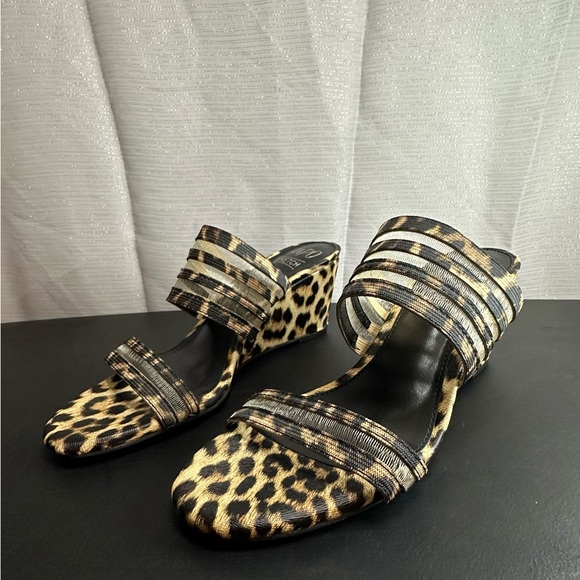 Impo Shoes - Impo Memory Foam Women's Brown Noreen Wedge Heel Sandals